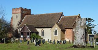photo of St Martin's Church burial ground